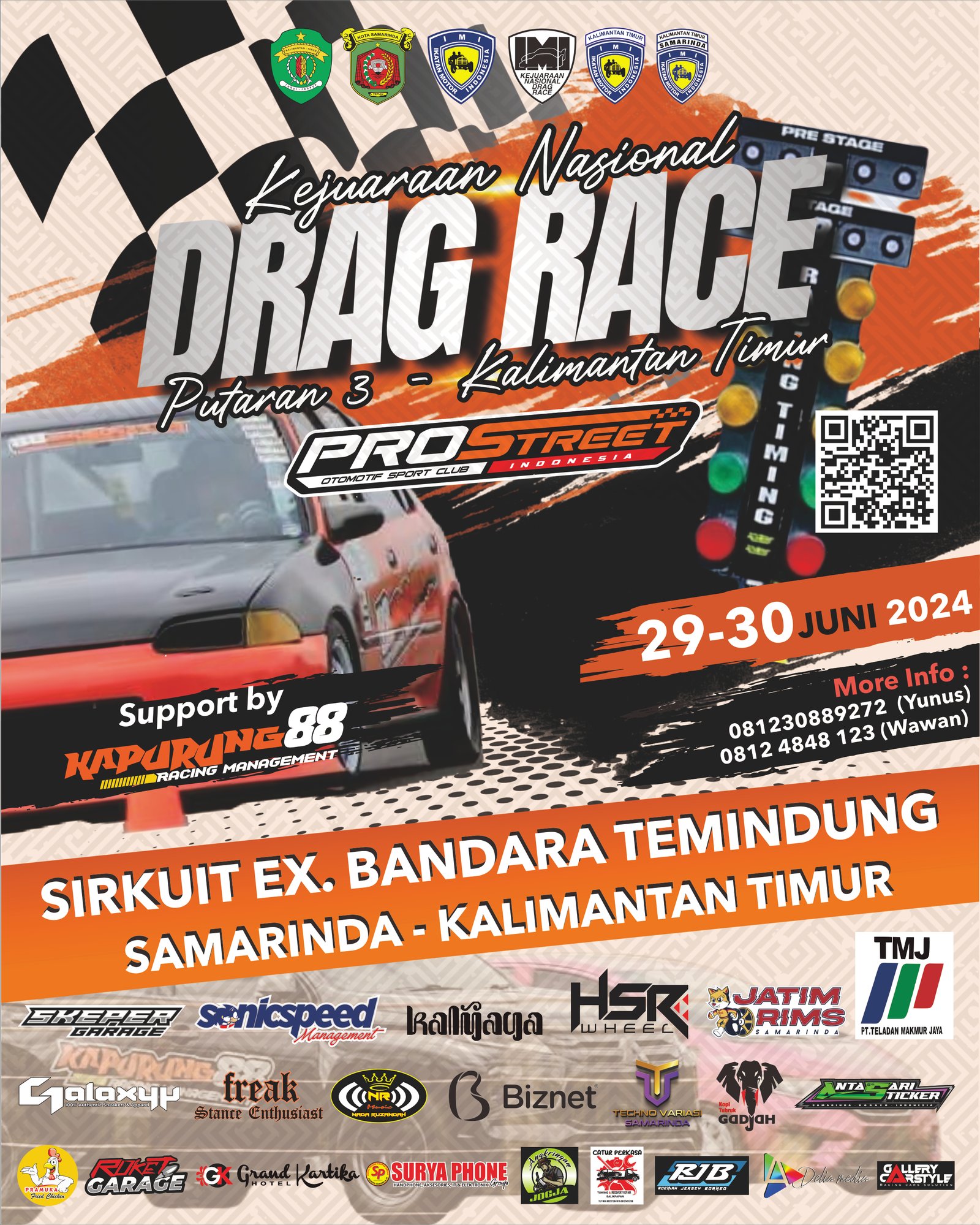 KEJURNAS DRAG RACE PUT 3 KALIMANTAN TIMUR