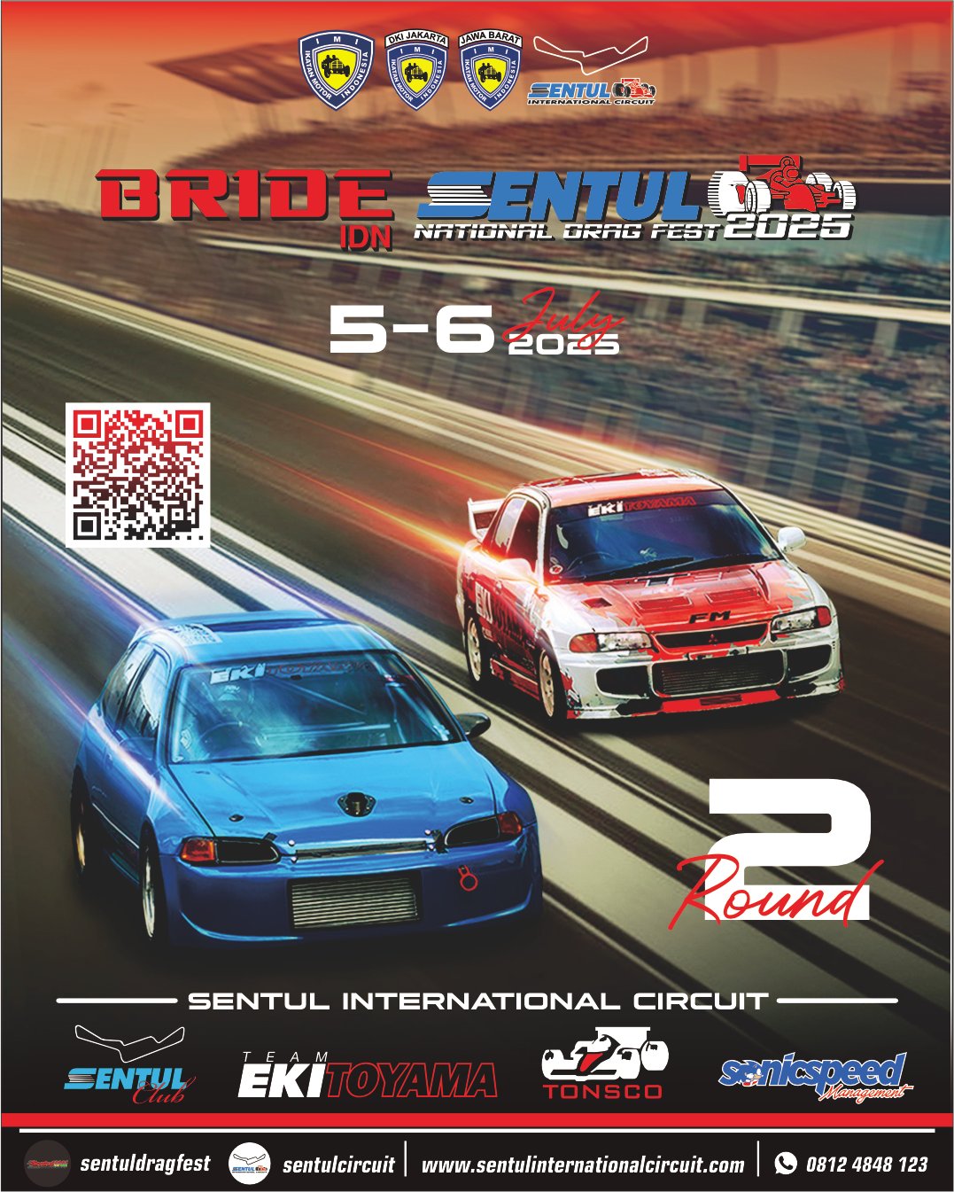 BRIDE SENTUL NATIONAL DRAG FEST 2025 - Round 2