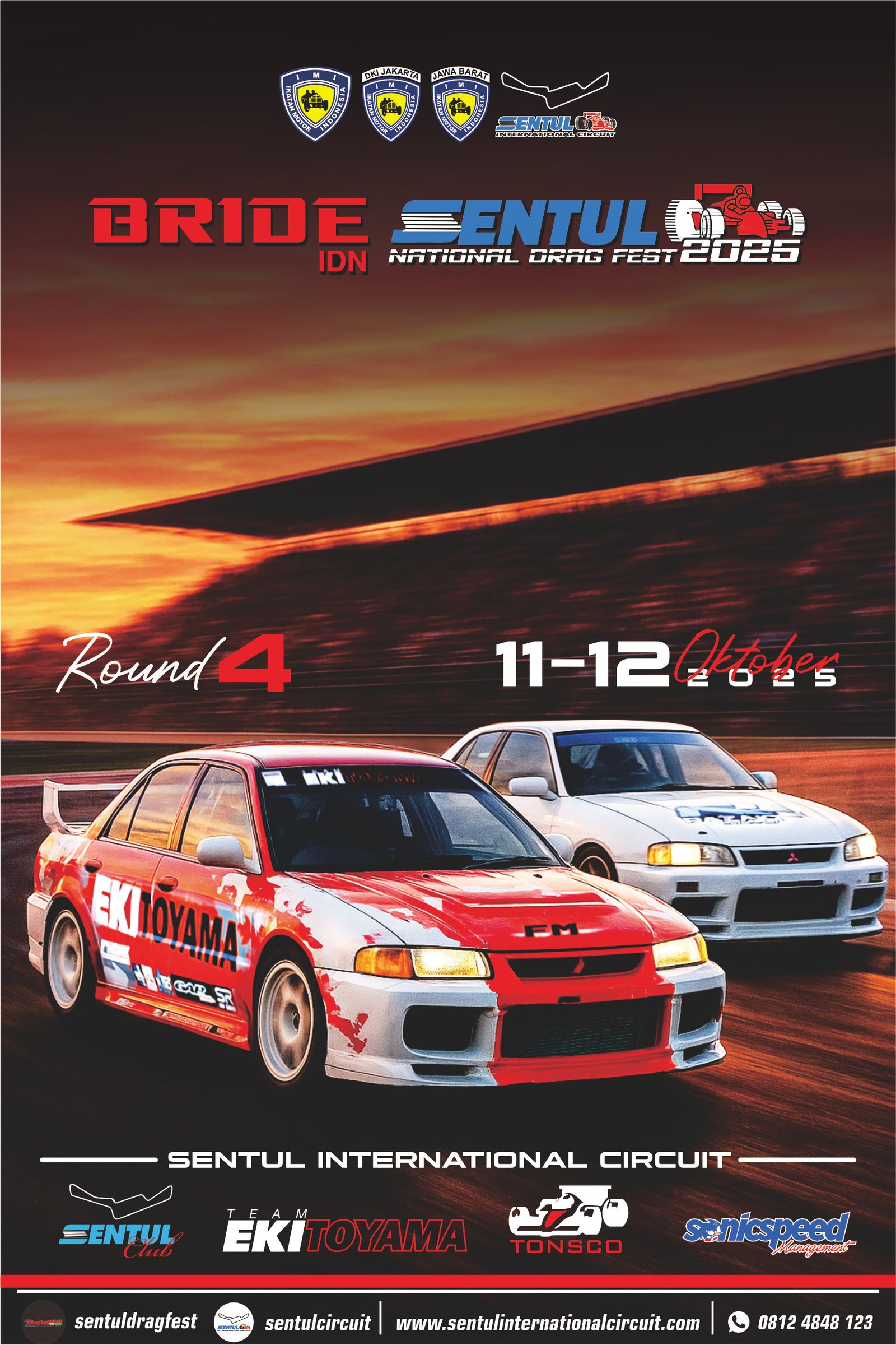BRIDE SENTUL NATIONAL DRAG FEST 2025 - Round 4