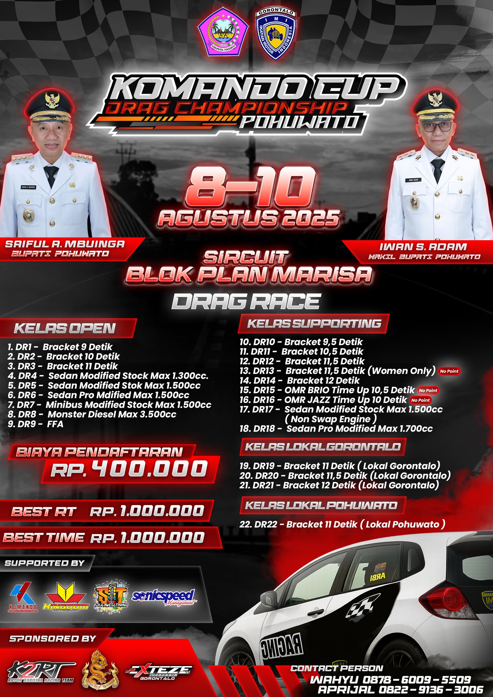 Komando Cup DRAG RACE Championship