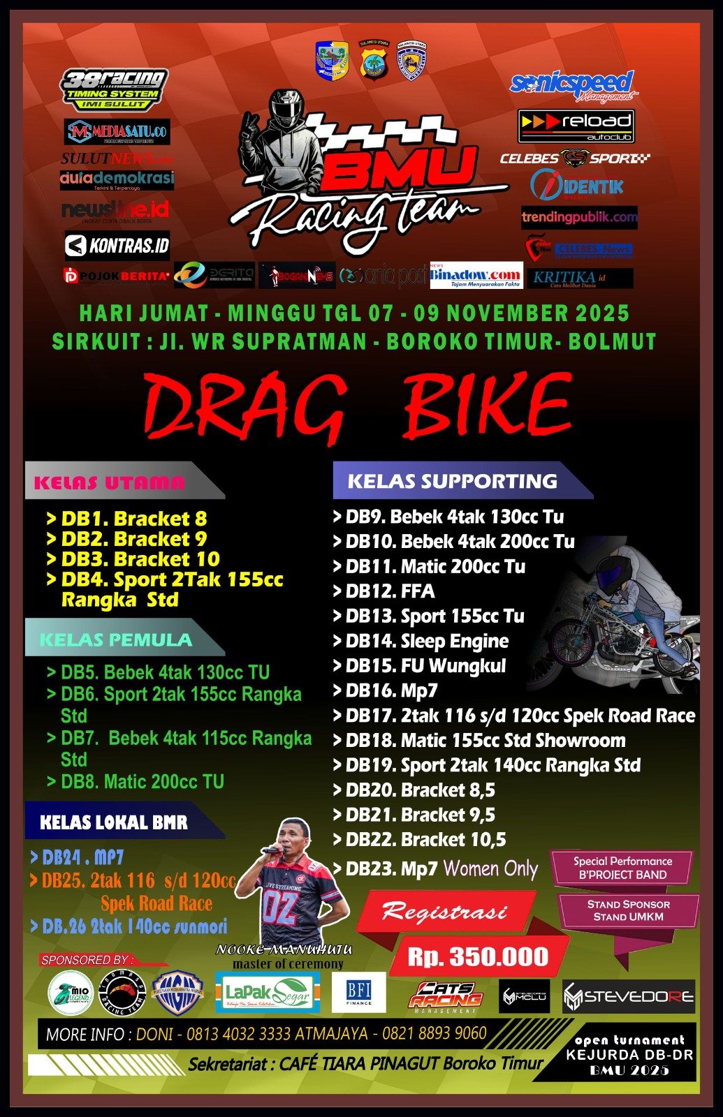 BMU RACING DRAG BIKE 2025